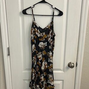 Floral Spaghetti Strap Dress